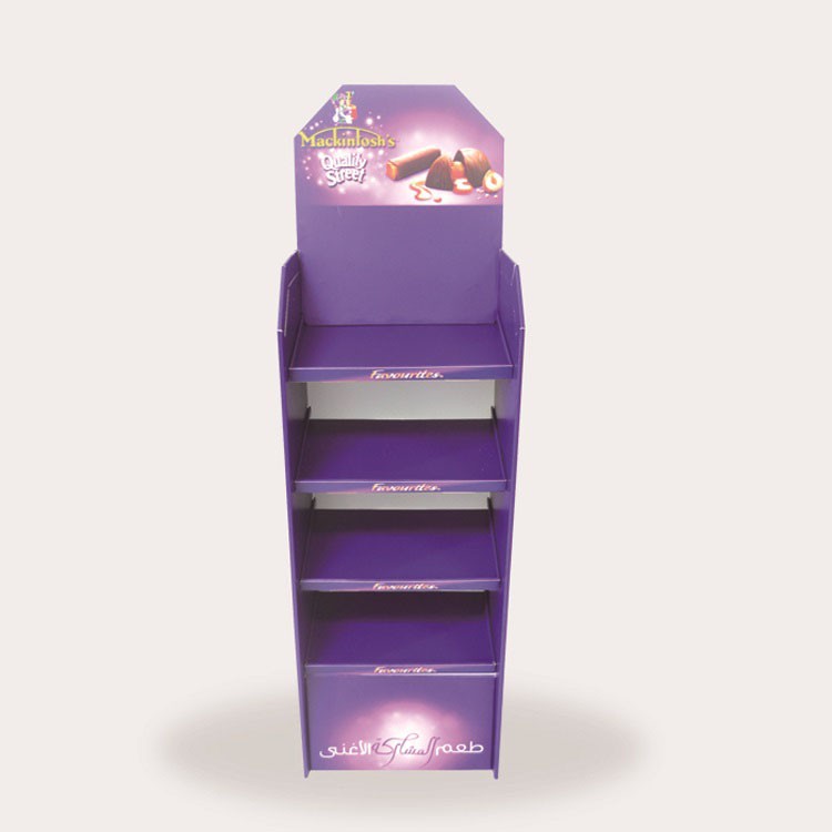 cardboard display stands for Chocolates-2